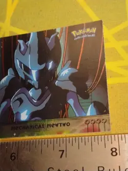 Mechanical Mewtwo 1999 1st Print Topps Holo Foil #6 Pokemon Card - Image 4