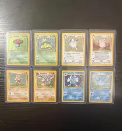 Vintage 1999 Holo Pokemon Cards Bundle Lot - Image 1