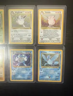 Vintage 1999 Holo Pokemon Cards Bundle Lot - Image 3