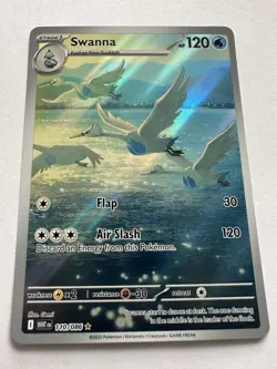 Pokemon TCG Swanna 110/086 Sv11w: White Flare Holo Illustration Rare - Image 2
