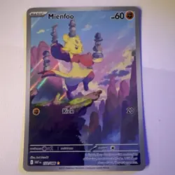 Mienfoo 133/086 WHT EN-White Flare Illustration Rare Pokemon Card - Pack Fresh! - Image 1