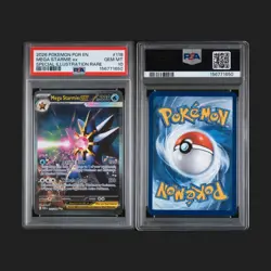 2026 POKEMON PERFECT ORDER SPECIAL ILLUSTRATION RARE #118 MEGA STARMIE EX PSA 10 - Image 3
