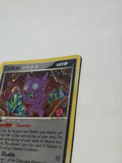 Pokemon Sableye 10/100 Crystal Guardians Holo - Image 2