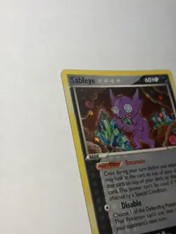 Pokemon Sableye 10/100 Crystal Guardians Holo - Image 5