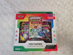 Pokemon TCG First Partner Illustration Collection Series 1 Pack Cards Phantasmal - Image 1