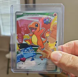 First Partner Illustration Charmander Promo Full Art Holo 038 Pokemon TCG - Image 1