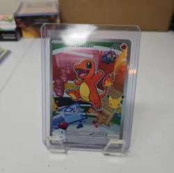 First Partner Illustration Charmander Promo Full Art Holo 038 Pokemon TCG - Image 3