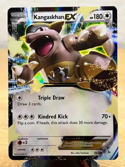 Flashfire Kangaskhan EX 78/106 Holo EX Rare Pokemon LP - Image 1