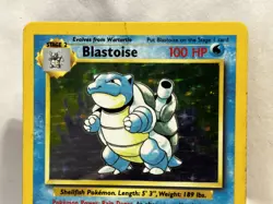 Pokemon Blastoise 2/102 Base Set Holo Rare WOTC Vintage MP - Image 5