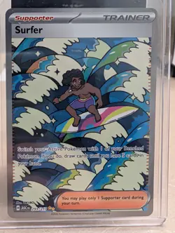 Surfer 293/217 Ascended Heroes Mega Evolution Pokemon Card SIR - Image 1