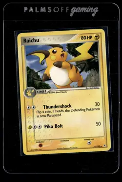 Raichu 51/110 Holon Phantoms Uncommon Pokemon - Image 1