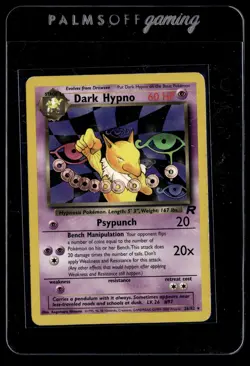 Dark Hypno 26/82 Team Rocket Rare Pokemon - Image 1