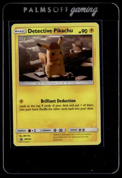 Detective Pikachu SM194 SM Black Star Promos Promo Pokemon - Image 1