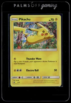 Pikachu SM04 SM Black Star Promos Promo Pokemon - Image 1