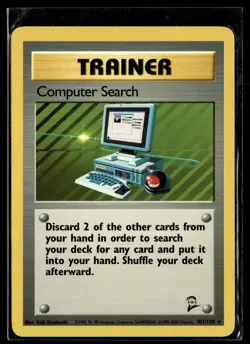 Computer Search 101/130 Base Set 2 Rare Pokemon - Image 1