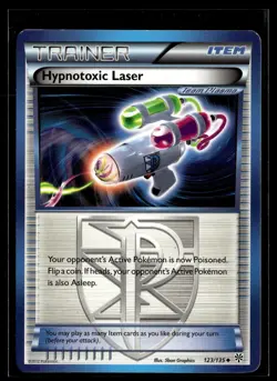 Hypnotoxic Laser 123/135 Plasma Storm Uncommon Pokemon - Image 1