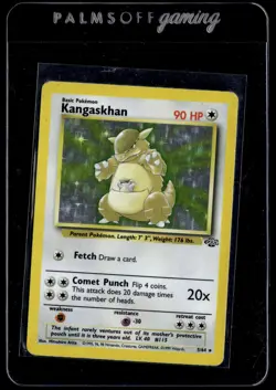 Kangaskhan 5/64 Jungle Rare Holo Pokemon - Image 1