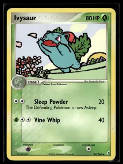 Ivysaur 34/100 Crystal Guardians Uncommon Pokemon - Image 1
