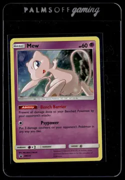 Mew SM215 SM Black Star Promos Promo Pokemon - Image 1