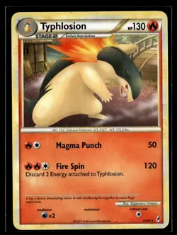 Typhlosion 35/95 Call of Legends Rare Pokemon - Image 1