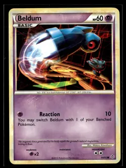 Beldum 44/95 HGSS Unleashed Common Pokemon - Image 1