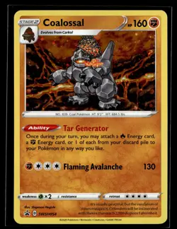 Coalossal SWSH054 SWSH Black Star Promo Pokemon - Image 1