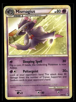 Mismagius 28/95 Call of Legends Rare Pokemon - Image 1