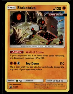 Stakataka SM209 SM Black Star Promos Promo Pokemon - Image 1