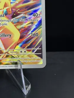 Ethan's Typhlosion 190/182 Sv10: Destined Rivals Pokemon TCG Illustration Rare - Image 2