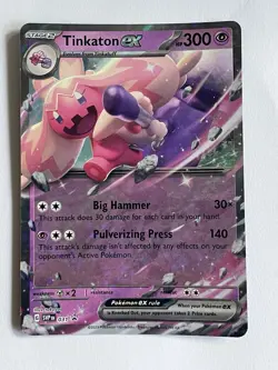 Pokemon TCG Tinkaton ex 031 : SV Scarlet & Violet Promo Holo Stage 2 300 HP - Image 1