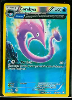 Pokemon GOREBYSS 52/160 - XY Primal Clash RARE Rev Holo - NEAR MINT/MINT - Image 1