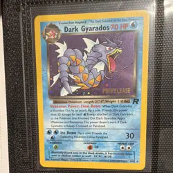 WotC Promo Dark Gyarados Prerelease Holo 08/82 70 HP English Pokemon TCG - Image 1