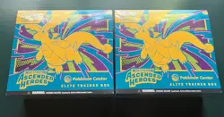 Lot of (2) Pokemon Center Ascended Heroes PC Elite Trainer Box SEALED PC ETB - Image 1