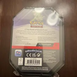 Pokemon TCG Mighty Mysterious Tyranitar Tin Sealed - Image 2