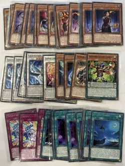 Yugioh Allure Queen Deck Core 42 Card 1st Edition Playable Theme Fully Sleeved - Image 1