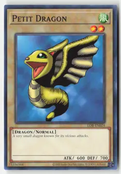 Yugioh - Petit Dragon LOB-EN024 Unlimited - Legend of Blue Eyes White Dragon (25 - Image 1