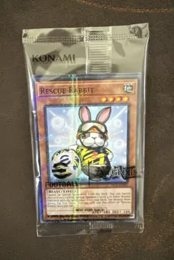 Yugioh Rescue Rabbit EFootball Promo EFC1-EN001 Neymar Jr 2025 Collaboration - Image 1