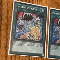 Yu-Gi-Oh! TCG Painful Decision Dimension of Chaos DOCS-EN065 1st Edition Secret - Image 4