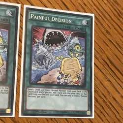 Yu-Gi-Oh! TCG Painful Decision Dimension of Chaos DOCS-EN065 1st Edition Secret - Image 5