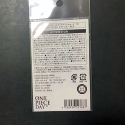 S4991 Roronoa Zoro Japanese One Piece Day 2025 Metallic Acrylic Card Sealed - Image 3