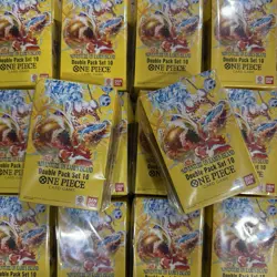 One Piece Adventure On Kami's Island Double PAck Set 10 Card Game TCG - Image 1