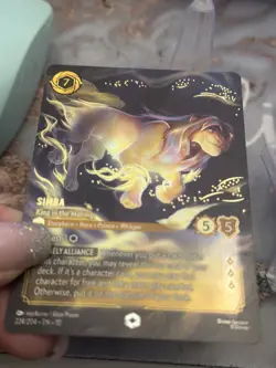 Disney Simba-King in the Making Enchanted Foil 224/204 The Lion King Lorcana TCG - Image 4