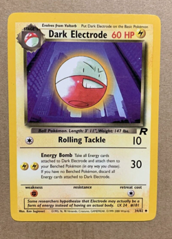 Dark Electrode 34/82 Team Rocket - Uncommon Pokemon Card - NM/Mint - Image 1
