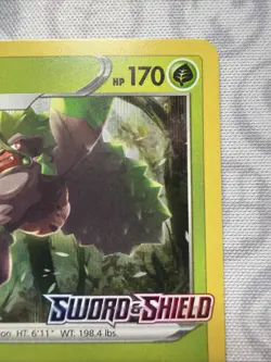 Pokemon Card Rillaboom SWSH006 Sword & Shield Base Prerelease Stamped Promo - Image 3