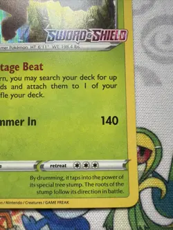 Pokemon Card Rillaboom SWSH006 Sword & Shield Base Prerelease Stamped Promo - Image 4