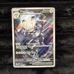 Pokemon TCG Steelix Mega Evolutions Holo Rare Card 150/132 - Image 1