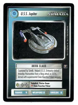 Star Trek CCG U.S.S. Jupiter 2000 Armada Promo Card - Image 1