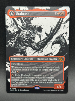 MTG Urabrask The Great Work M March of the Machine #299 - Image 1