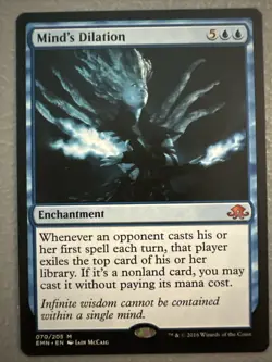 MTG Mind's Dilation Eldritch Moon 070/205 Regular Mythic - Image 1