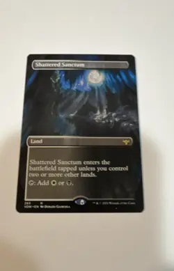 Shattered Sanctum (Borderless) Innistrad: Crimson Vow Regular - Image 1